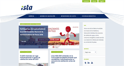 Desktop Screenshot of ista.com.es